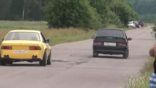 Opel Manta vs VAZ 2114