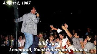 Billy Joel - Live in Saint Petersburg (August 2, 1987) - Soundboard Recording