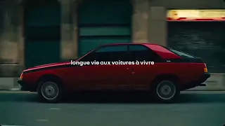 Renault Fuego in advert Renault Care Service