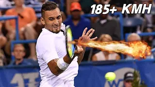 Nick Kyrgios Fastest SLAP Forehands