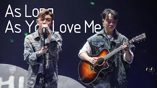 [4K] MC 張天賦 - As Long As You Love Me - THIS IS MC Live in Macau - 20231001