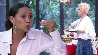 Taís Araújo recusa comer nhoque de abóbora de Ana Maria Braga