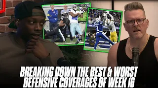 The Best And Worst Defensive Back Plays Of NFL Week 16 With Darius Butler | Pat McAfee Show