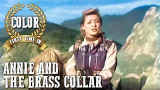 Annie Oakley - Annie and the Brass Collar | EP01 | COLORIZED | Gail Davis