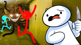 TRAPPED Inside The Backrooms (Feat. TheOdd1sOut and Skip The Tutorial)