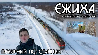 Дежурный по станции Ежиха / Заброшенная узкоколейка