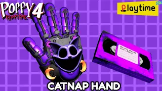 Poppy Playtime Chapter 4: New Catnap Hand VHS Tape Tutorial