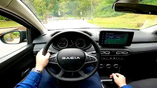 New DACIA JOGGER Extreme 2023 - POV test drive (city, highway) 110 HP