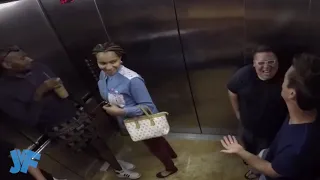 LAUGHING IN THE ELEVATOR PRANK