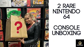 2 Rare Nintendo 64 unboxings