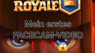 Ich zeige mich 😱 Mein erstes FACECAM-VIDEO | Clashroyale Deutsch #video#clashroyale#viral