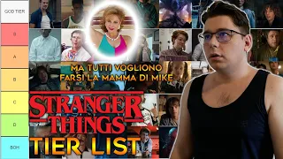 STRANGER THINGS 4 TIER LIST ma tutti vogliono farsi la mamma di Mike