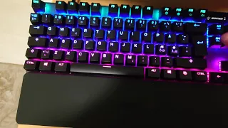 Apex 7 TKL Red Switches Sound Test