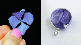 Hydrangea Step by step AMAZING DIY IDEAS FROM EPOXY RESIN / 20 COLORFUL EPOXY RESIN