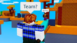 ROBLOX Bedwars Funny Moments (TEAM)