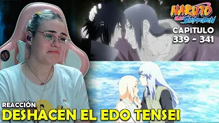 ITACHI SE DESPIDE DE SASUKE 😭 | REACCION A NARUTO SHIPPUDEN POR PRIMERA VEZ (339 - 341)