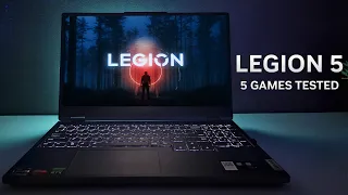 RTX 3060 Laptop | LEGION 5 | 5 Games Tested