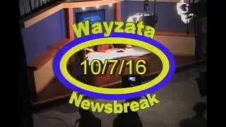 Wayzata NewsBreak 10/07/2016