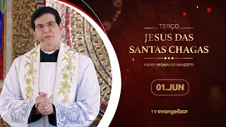 Terço e 9º dia da Novena de Jesus das Santas Chagas | 01/06/24