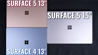 Какой НОУТБУК выбрать в 2023 году??? 🤔 СРАВНЕНИЕ Surface Laptop 4 и Surface Laptop 5 | 13" vs 15" 🤖