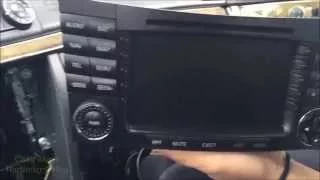 How to Upgrade Command Radio Unit in Mercedes E Class W211 | Mercedes E500
