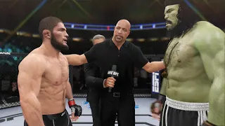 Khabib vs. Street Hulk - EA Sports UFC 4 - Champion Fight 🦅