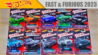 Hot Wheels FAST & FURIOUS, машинки 2023! Хот Вилс тачки от The Fast and The Furious до Fast X | 4K