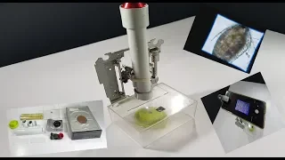 How to make microscope from old compact camera and DVD drive