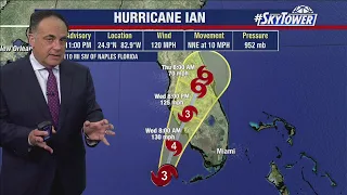 Hurricane Ian expected to make landfall as a category 3 or 4 storm