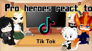 Pro Heroes react to TikToks || Short || Ramen Queen