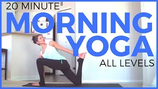 20 minute Morning Yoga Routine | Sarah Beth Yoga