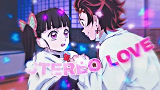 Stereo Love - Tanjiro x Kanao [Free Projectfile🎁] [AMV/Edit]