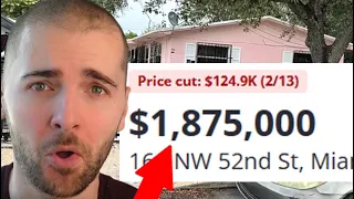 Florida bubble on the verge of collapse. Shacks selling for $2,000,000.