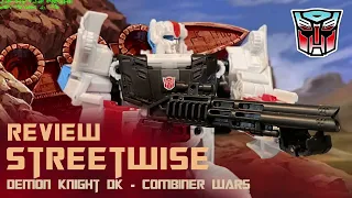 Demon Knight DK OS -  Combiner Wars Streetwise - ToyTesterTeo Masterpiece Toy Collection