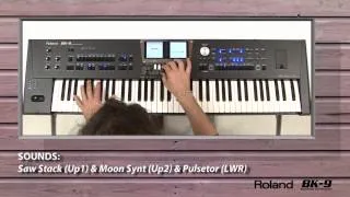 Famous musicians tested Roland BK-9. Part 6