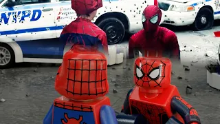 LEGO Spider-Man VS Rhino LEGO Animation