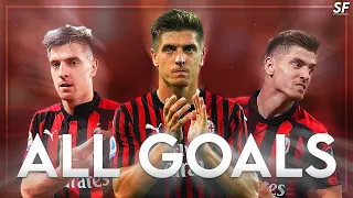 Krzysztof Piątek ● All Goals for AC Milan ᴴᴰ