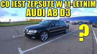 AUDI A8 D3 ODGRUZOWANIE, PODSTAWOWE NAPRAWY I DROGA DO PEŁNEJ SPRAWNOŚCI...