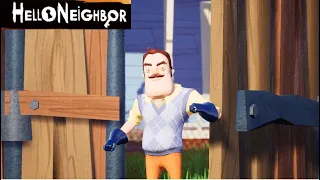 Привет Сосед прохождение АКТ 2 за 6 минут с помощью красного ключа Hello Neighbor прохождение