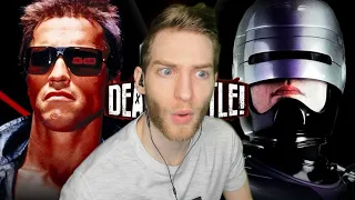 THESE MOVIES LOOK AWESOME!! Reacting to "Terminator vs RoboCop Death Battle"