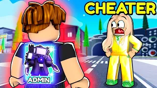 I Pretended to be NOOB with ADMIN CHEATS!