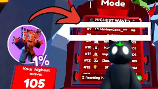 😍How to beat wave 105 with Hyper UTS😍 in endless mode toilet tower defense #ttd