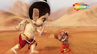 देखिये बाल गणेश और गजमुखासुर के युद्ध की  कहानी | Bal Ganesh & Gajmukasur Story | Kids Bhakti