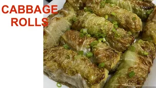 CABBAGE ROLLS.. GAWIN MO ITO SA PECHAY  BAGUIO O NAPA CABBAGE