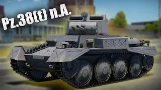 БЫСТРЫЙ ОБЗОР Pz.38(t) n.A. #warthunder #танки #обновление