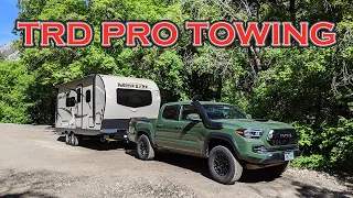 Tacoma TRD Pro Overview and Towing