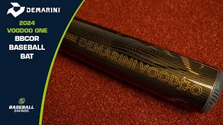 2024 DeMarini Voodoo One BBCOR Baseball Bat Review by Baseball Savings