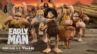 Early Man (2018 Movie) Official U.S. Trailer - Eddie Redmayne, Tom Hiddleston, Maisie Williams