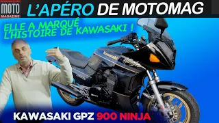 Kawasaki GPZ 900 Ninja ▶︎ Un Apéro avec TopGun et Moto Magazine