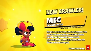 Got '#Meg ' and bunch of SPs || Box opening in Brawl Stars ⭐